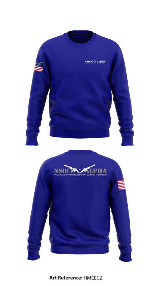 NSOCC- A Store 1 Core Men's Crewneck Performance Sweatshirt - HmeEcZ