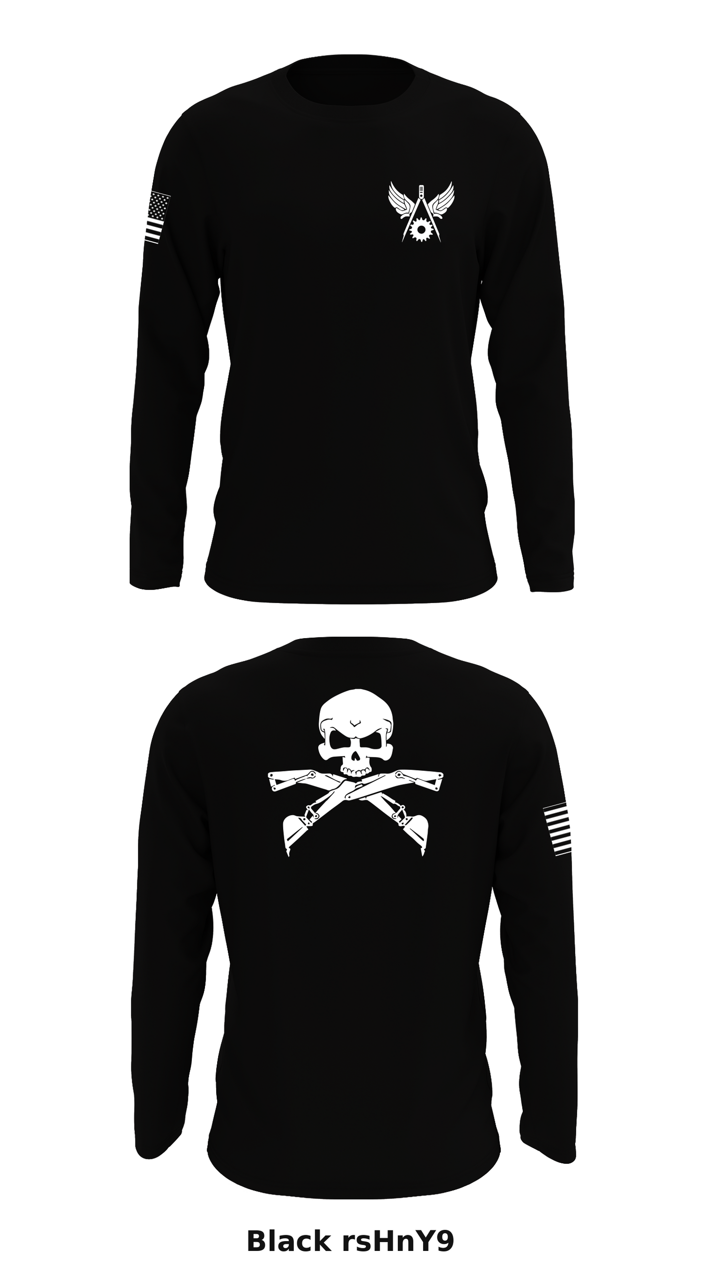 USAF Dirtboyz Store 1 Core Men's LS Performance Tee - rsHnY9
