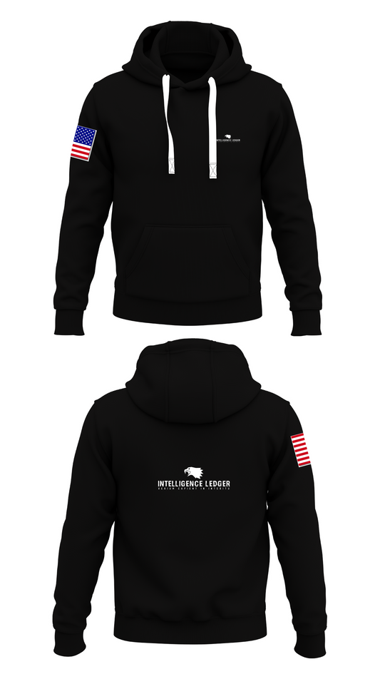 Intelligence Ledger Store 1  Core Men's Hooded Performance Sweatshirt - 63228877104