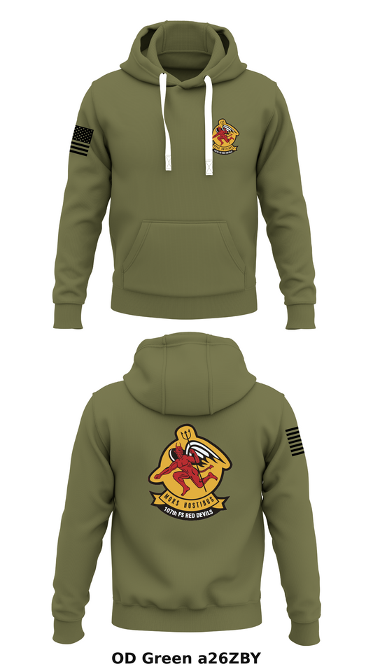 127th OSS Store 1  Core Men's Hooded Performance Sweatshirt - a26ZBY
