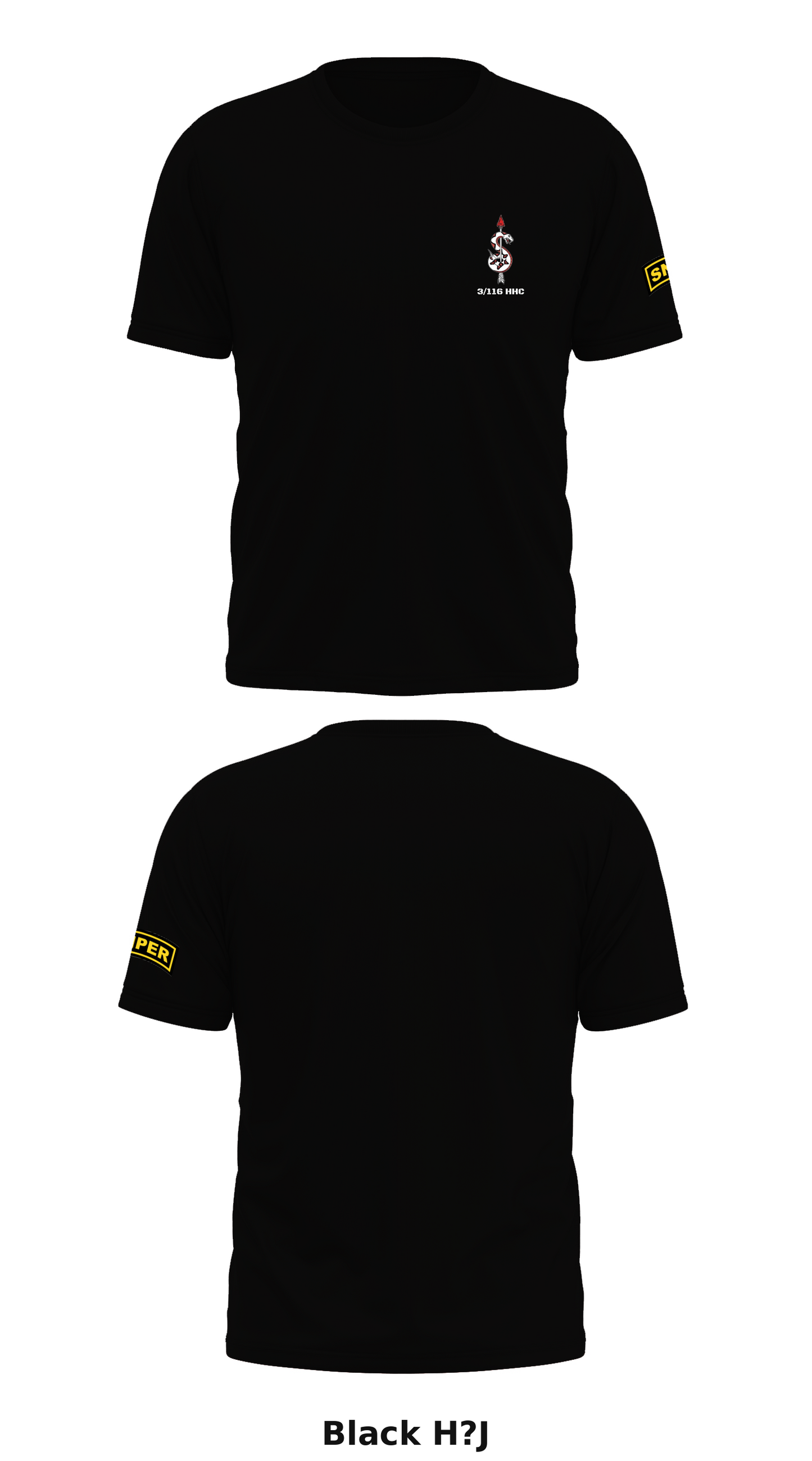 3/116 HHC Store 1 Core Men's SS Performance Tee - H?J
