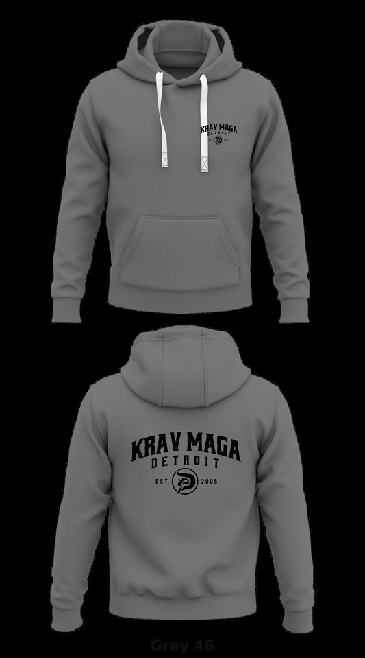 Krav Maga Detroit  Store 1  Core Men's Hooded Performance Sweatshirt - 93991562289