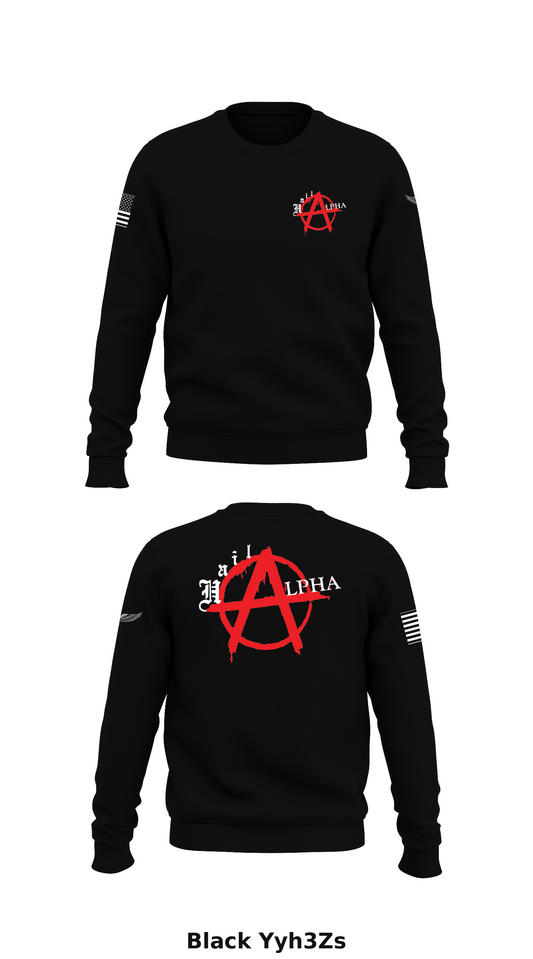 146 ESB, A Co Store 1 Core Men's Crewneck Performance Sweatshirt - Yyh3Zs