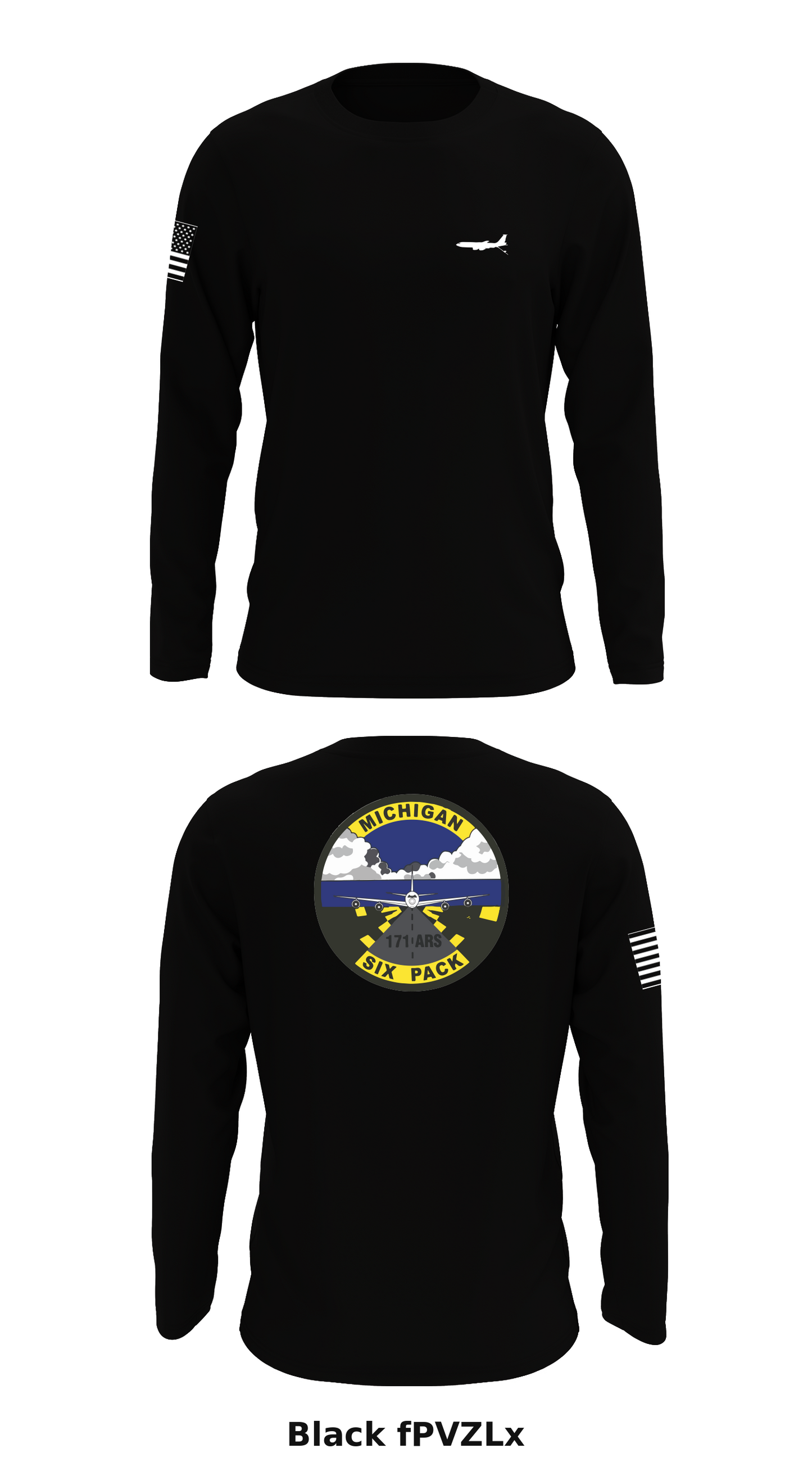 171st ARS Store 1 Core Men's LS Performance Tee - fPVZLx