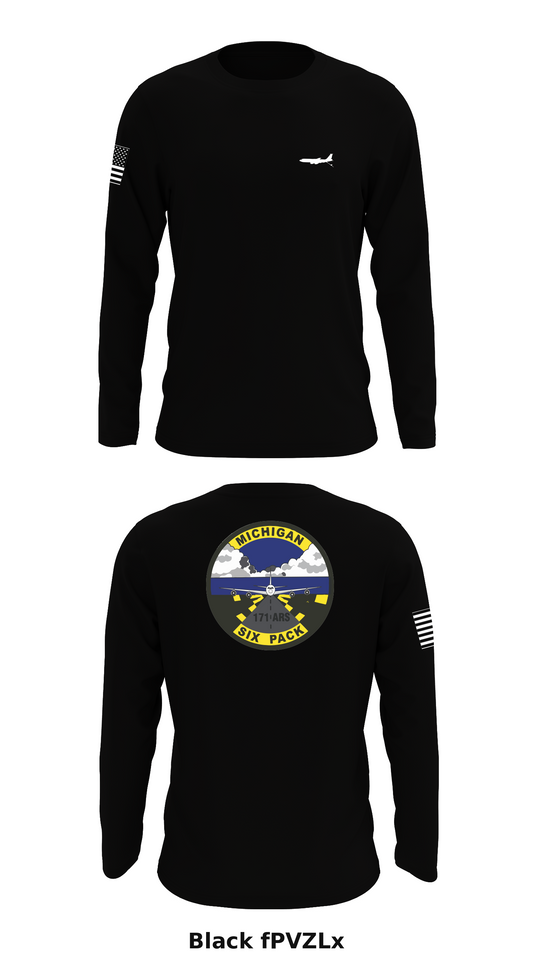 171st ARS Store 1 Core Men's LS Performance Tee - fPVZLx