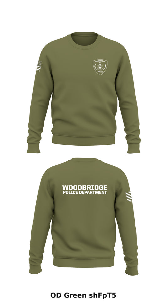 Woodbridge Police Department Store 1 Core Men's Crewneck Performance Sweatshirt - shFpT5