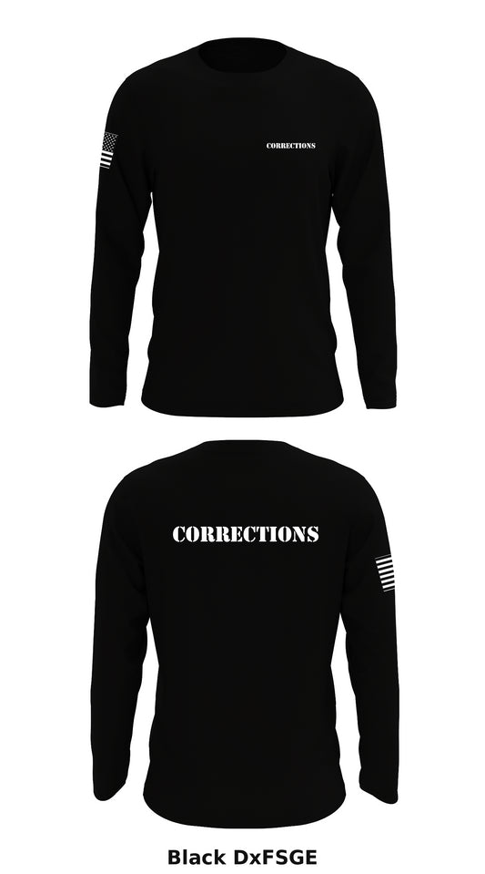 Corrections  Store 1 Core Men's LS Performance Tee - DxFSGE