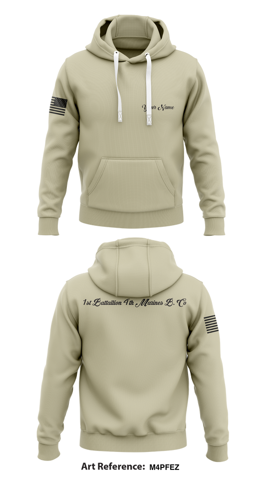 Luis Cambal  1st Bn. 4th Marines Store 1  Core Men's Hooded Performance Sweatshirt - m4pFeZ