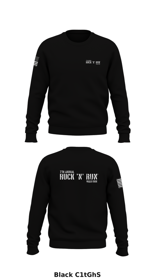Ruck 'N' Run® Store 1 Core Men's Crewneck Performance Sweatshirt - C1tGhS