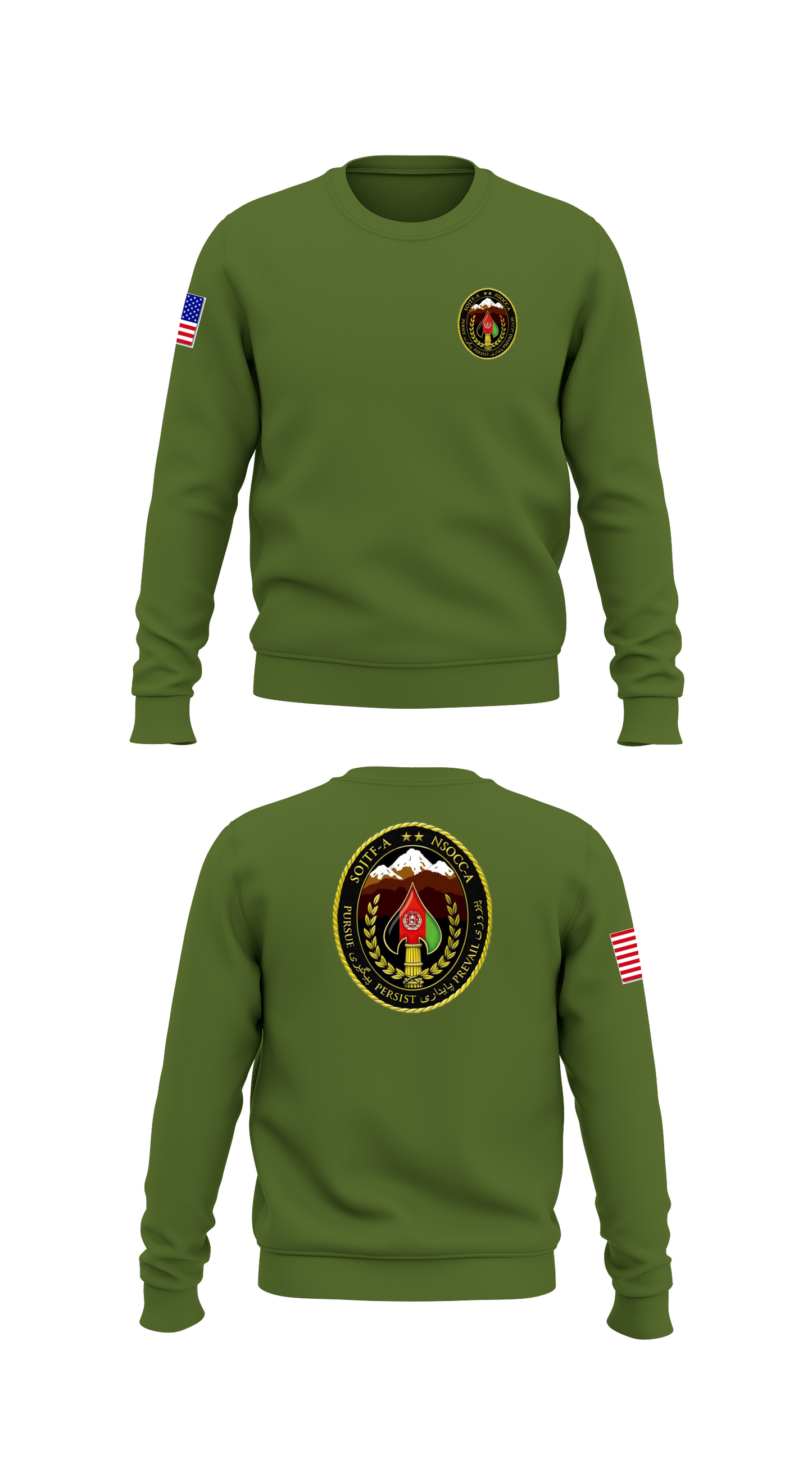 NSOCC- A Store 1 Core Men's Crewneck Performance Sweatshirt - 50379982239