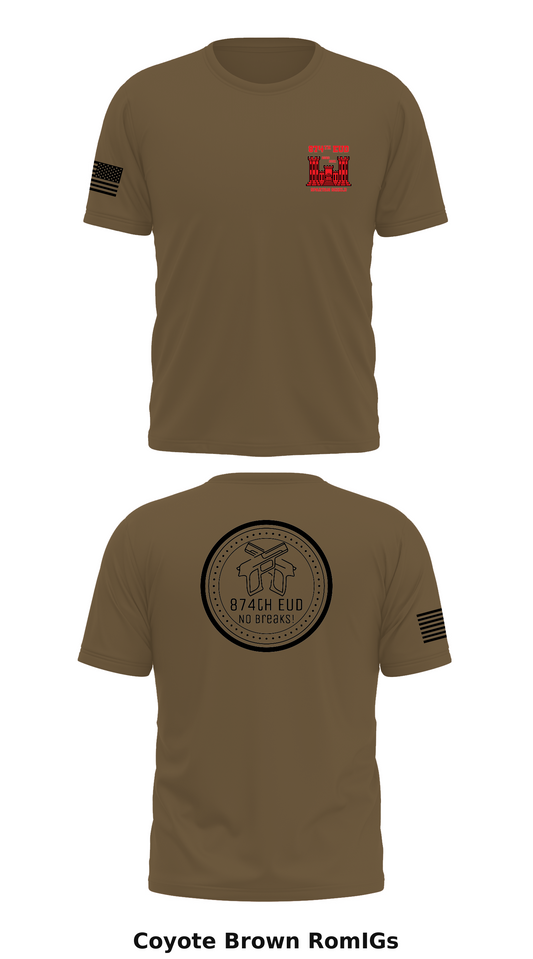 874th EUD Store 1 Core Men's SS Performance Tee - RomIGs