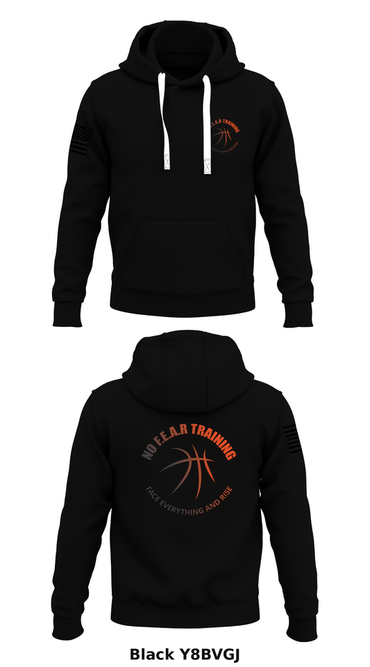 NO F.E.A.R.  Training  Store 1  Core Men's Hooded Performance Sweatshirt - Y8BVGJ