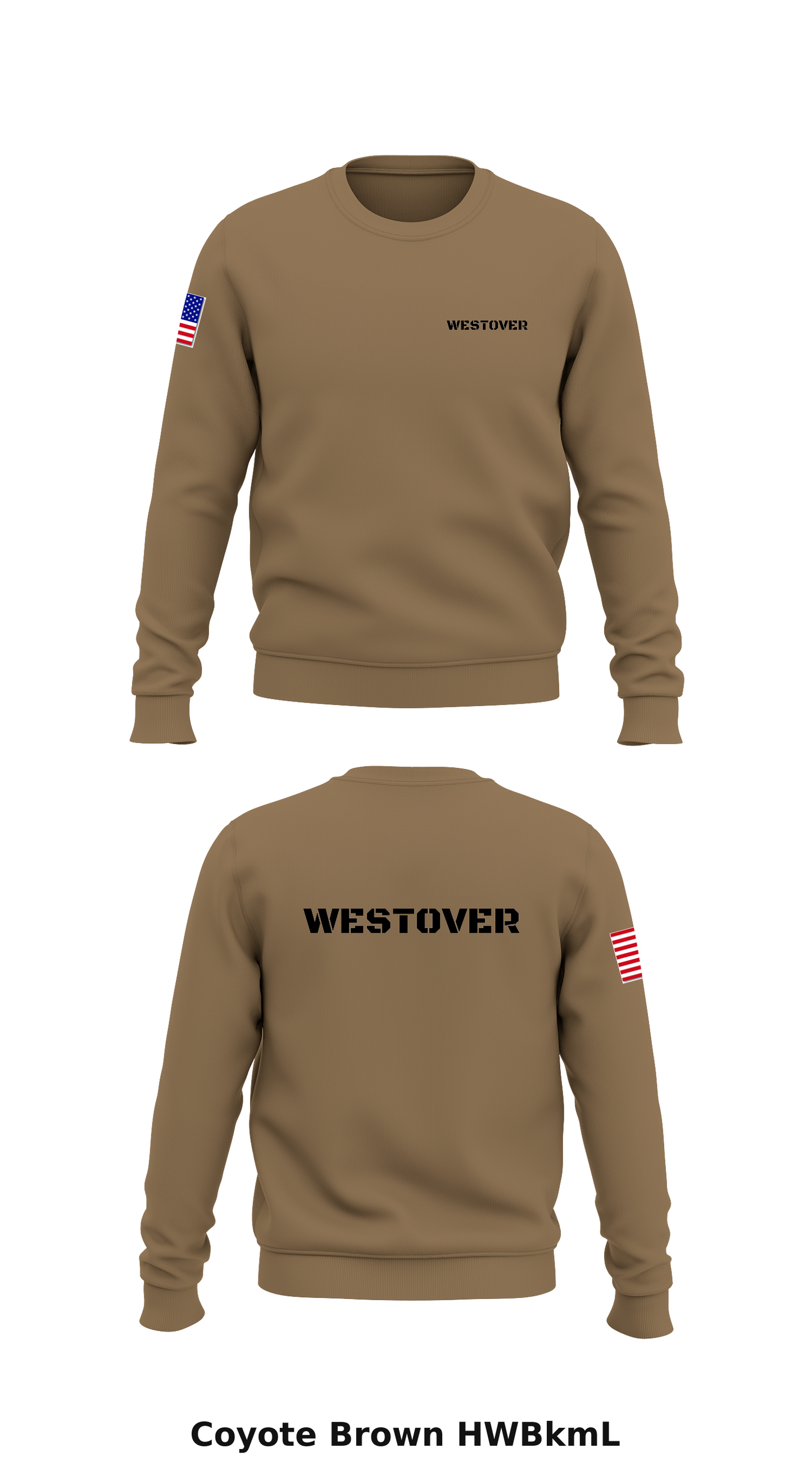 Westover Store 1 Core Men's Crewneck Performance Sweatshirt - HWBkmL