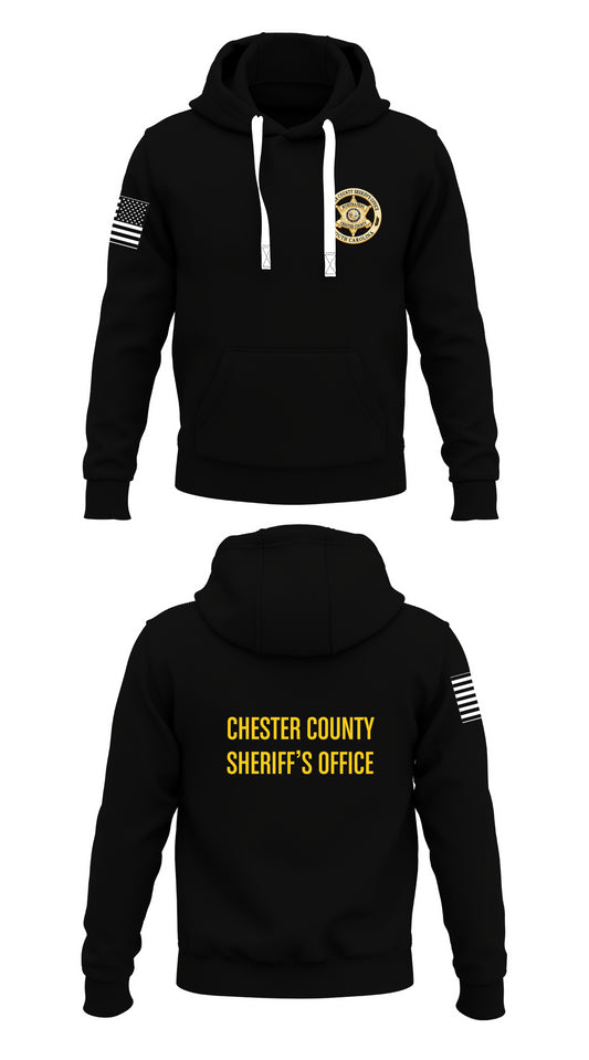 Chester County Sheriff's Office Criminal Investigation Division Store 1  Core Men's Hooded Performance Sweatshirt - 49214390845