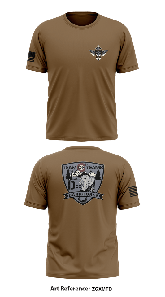 Delta Company 4-4ARB Store 1 Core Men's SS Performance Tee - ZGxmTD