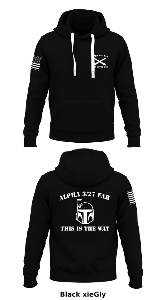 Alpha 3/27 FAR Store 1  Core Men's Hooded Performance Sweatshirt - xieGIy