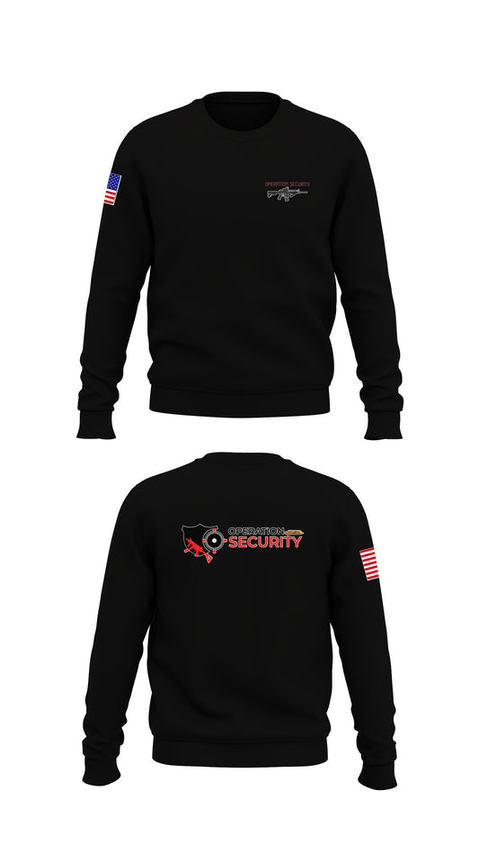 Operation Security Store 1 Core Men's Crewneck Performance Sweatshirt - 76526101398
