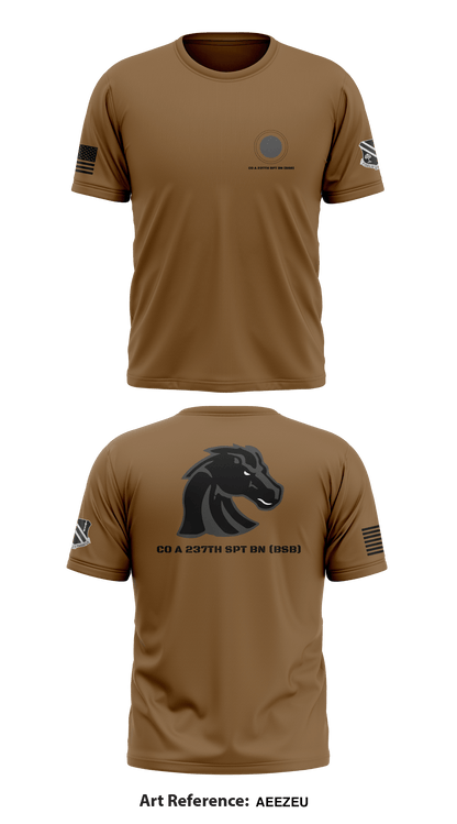CO A 237th SPT BN (BSB) Store 1 Core Men's SS Performance Tee - AeEZeU