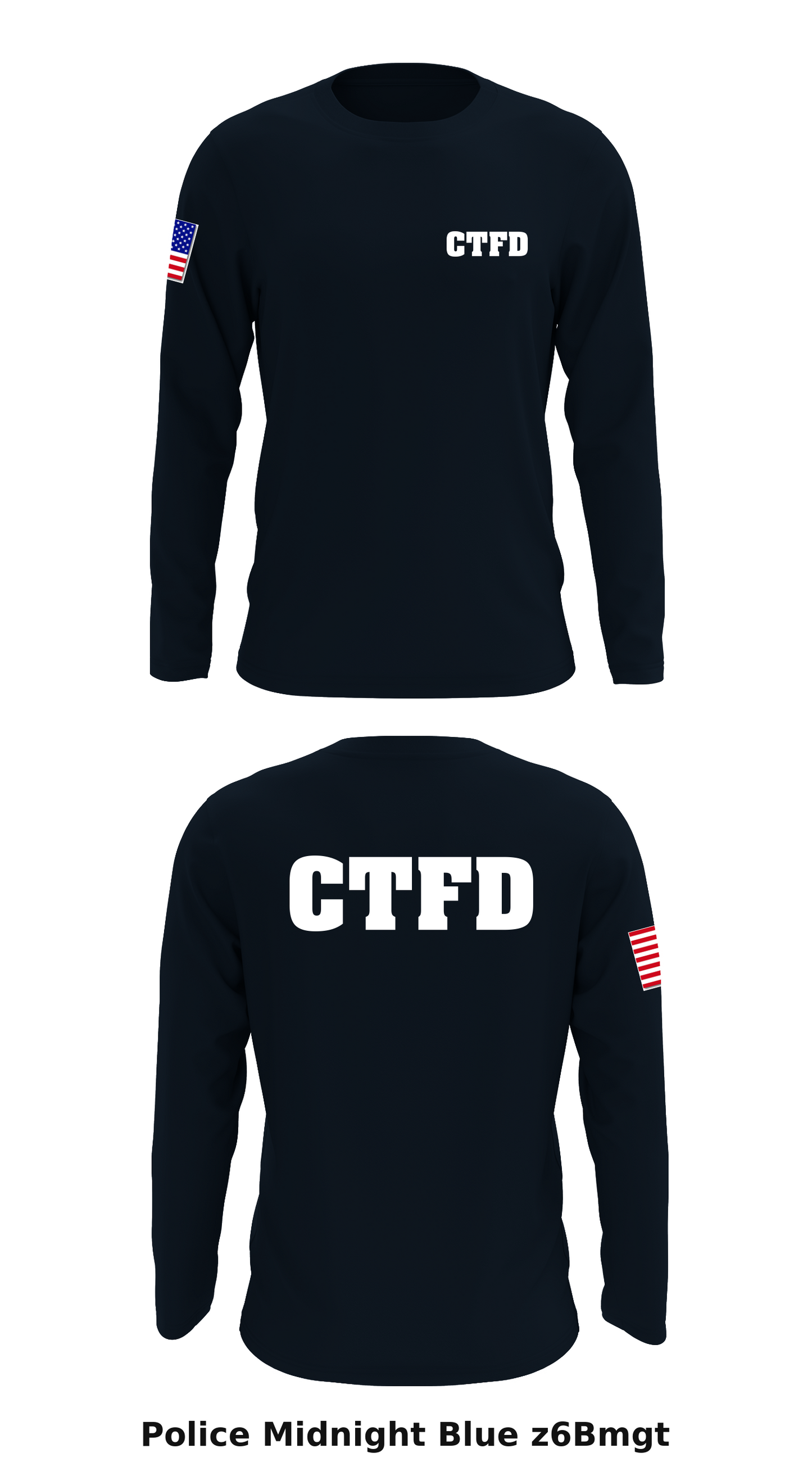CTFD Store 1 Core Men's LS Performance Tee - z6Bmgt