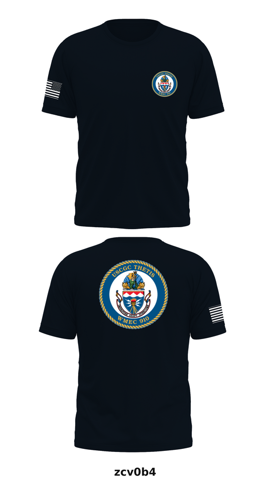 USCGC THETIS Store 1 Core Men's SS Performance Tee - zcv0b4