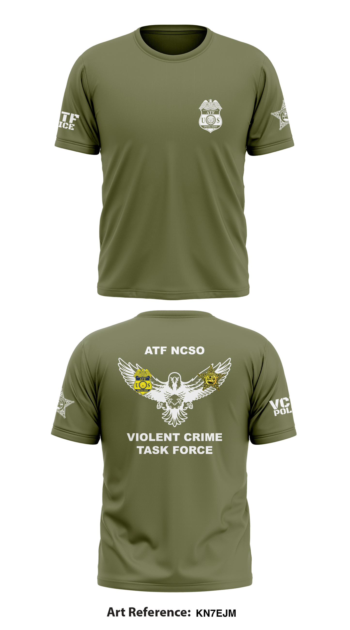 NCSO VCIT Store 1 Core Men's SS Performance Tee - kn7EJM