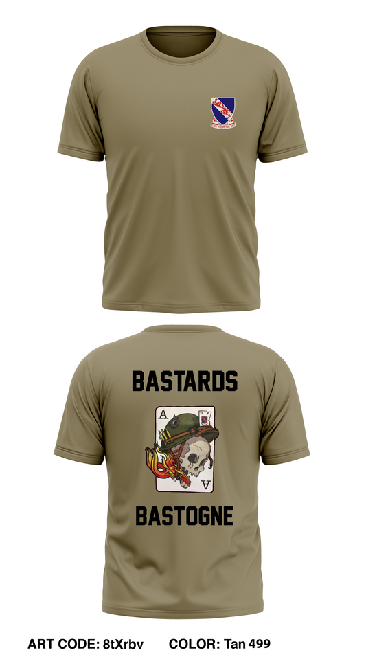 A co, 3rd BCT, 1-508th PIR Store 1 Core Men's SS Performance Tee - 8tXrbv