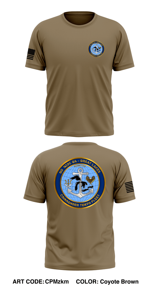 NR NIOC Georgia - Great Lakes Store 1  Core Men's SS Performance Tee - CPMzkm