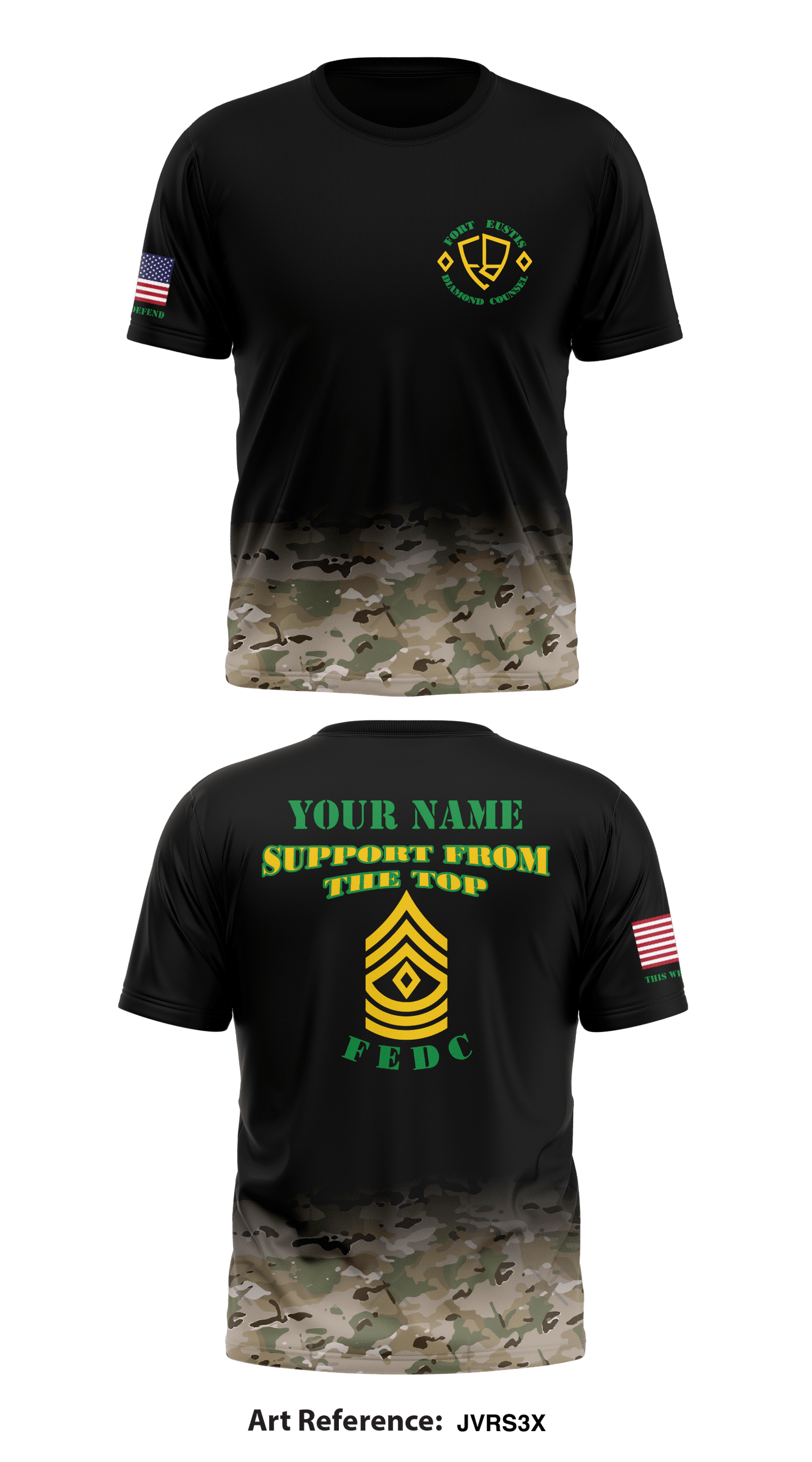 FEDC Store 1 Core Men's SS Performance Tee - JVRS3X