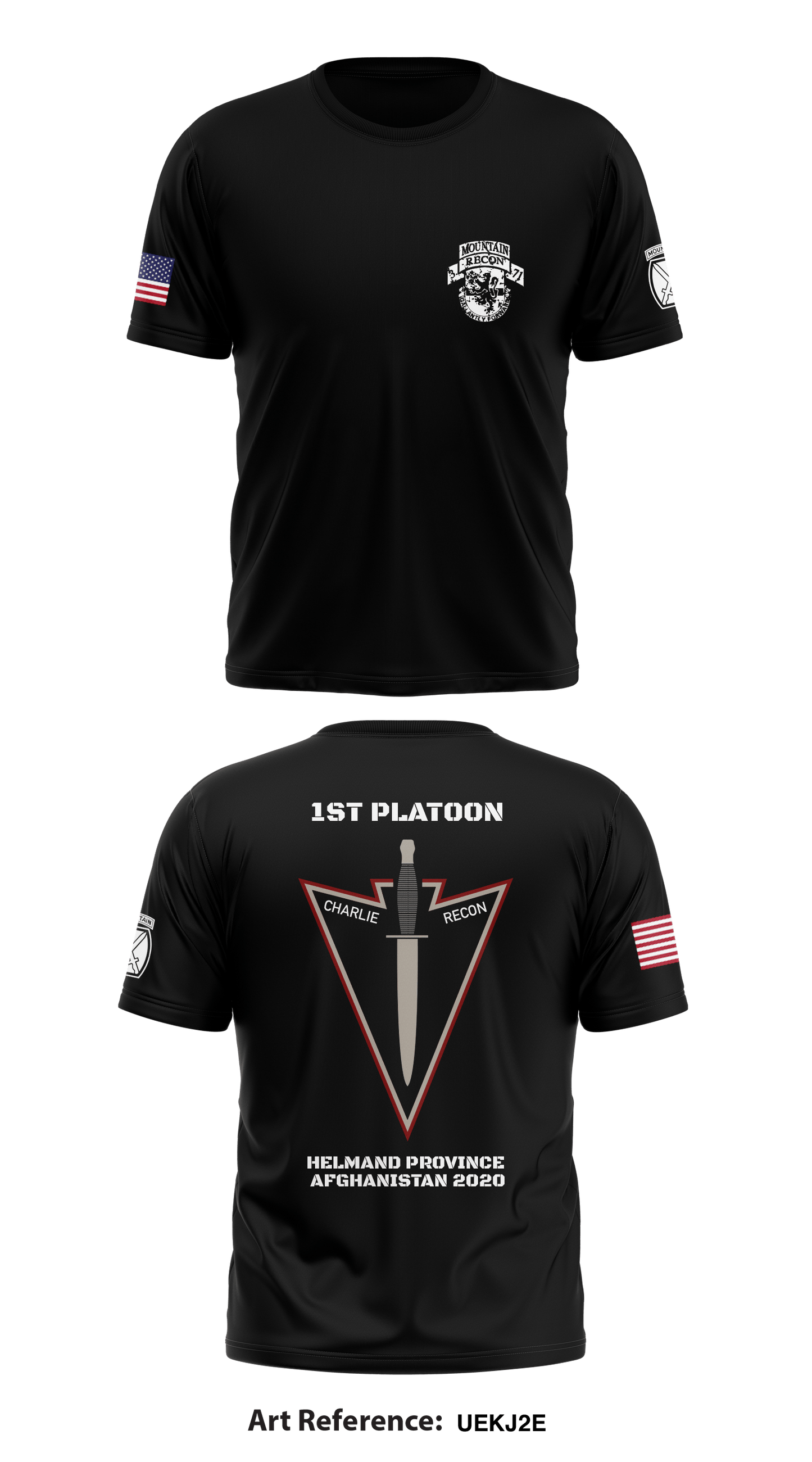 Charlie, 3-71 CAV Store 1 Core Men's SS Performance Tee - UEKJ2E