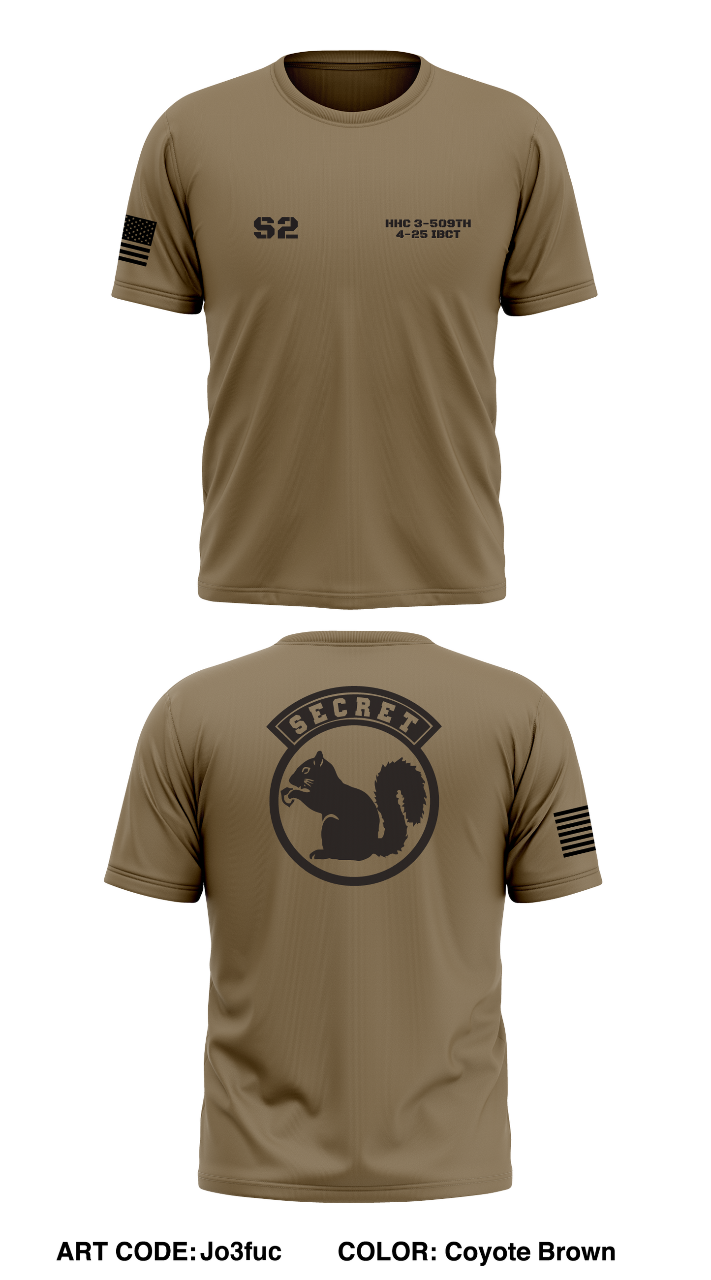 S2 HHC, 3-509th PIR Store 1 Core Men's SS Performance Tee - Jo3fuc