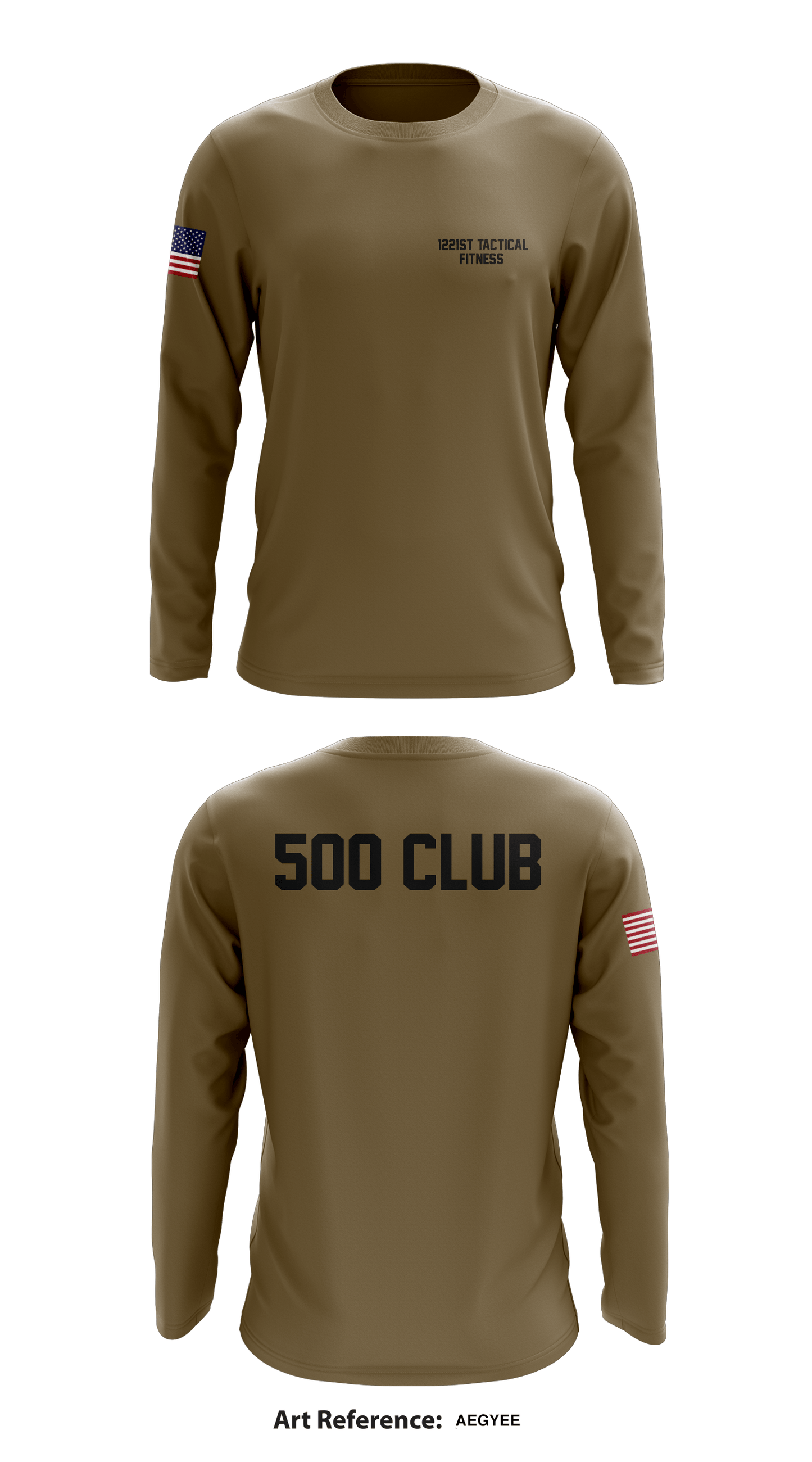 1221st Store 1 Core Men's LS Performance Tee - AEGYeE