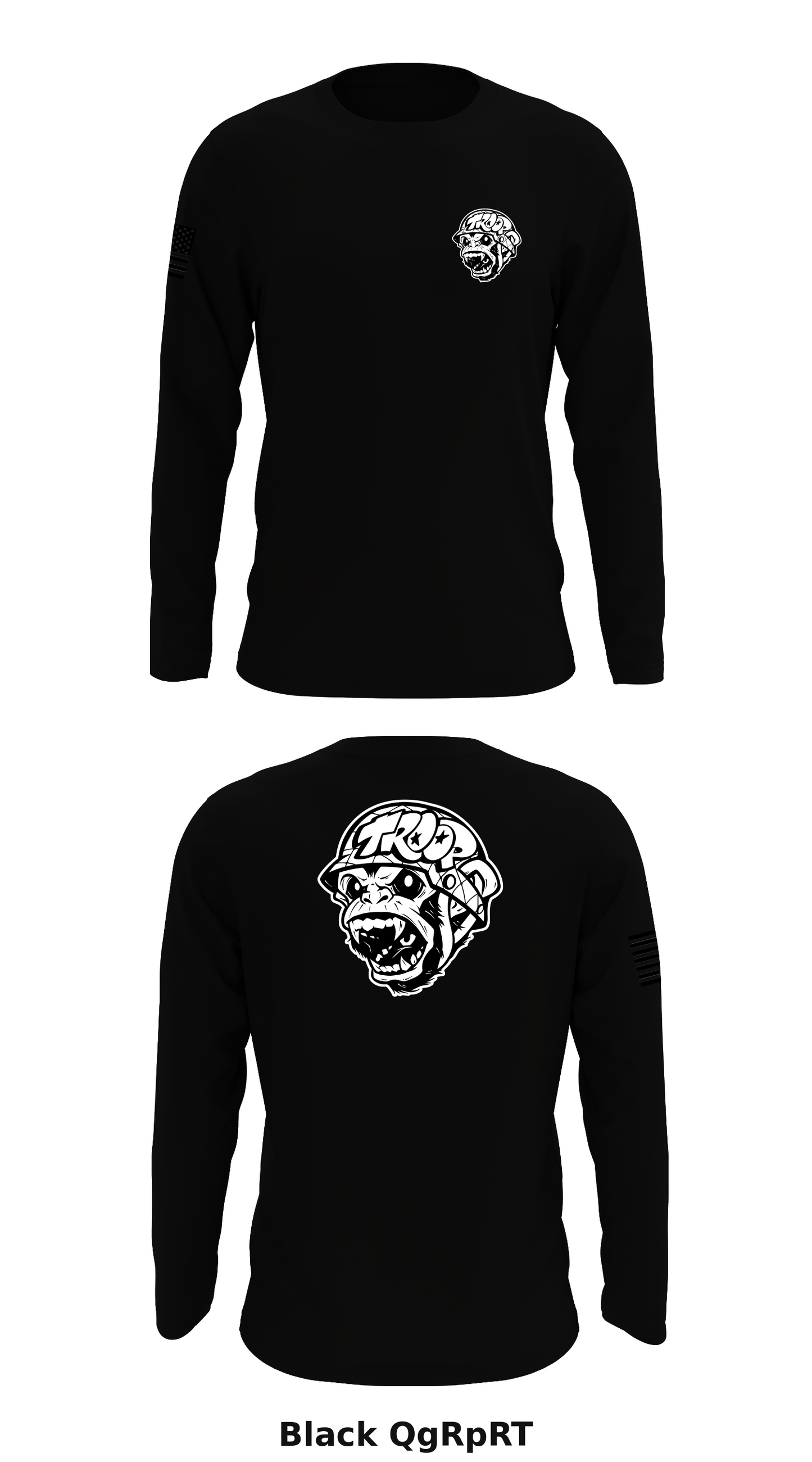 Troop Store 1 Core Men's LS Performance Tee - QgRpRT
