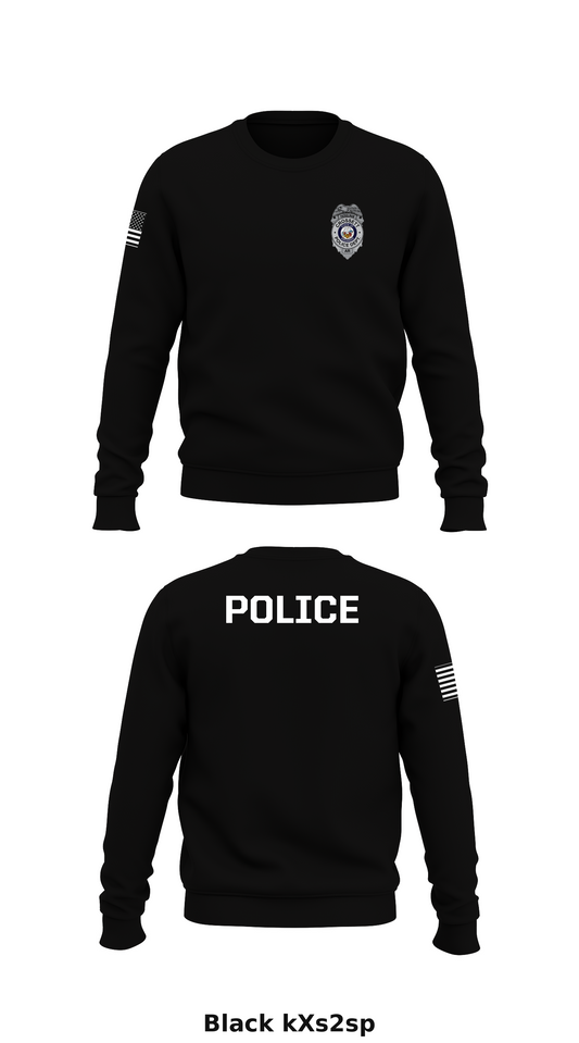 Crossett PD Store 1 Core Men's Crewneck Performance Sweatshirt - kXs2sp