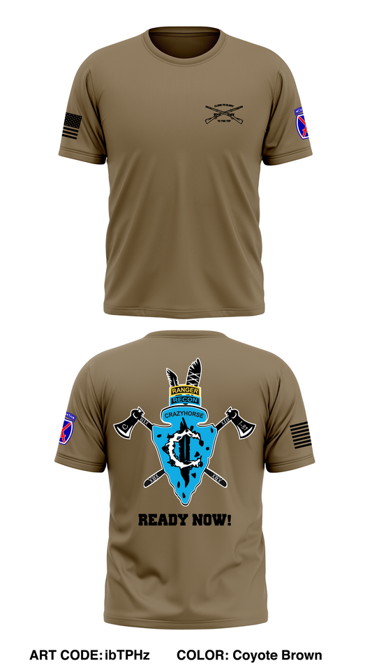 2BN 1-89 CAV Charlie Troop Store 1 Core Men's SS Performance Tee - ibTPHz