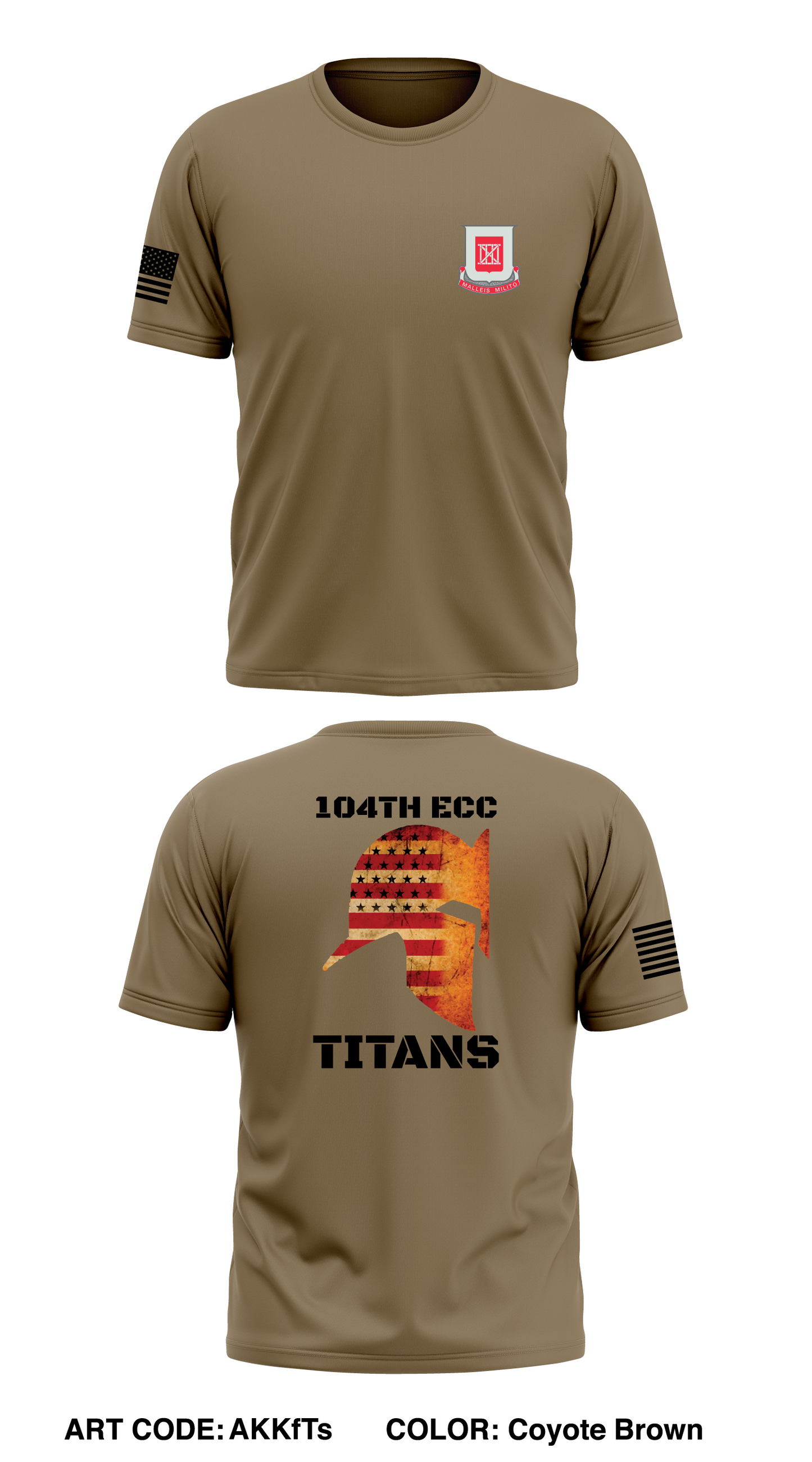 104th ECC Store 1 Core Men's SS Performance Tee - AKKfTs