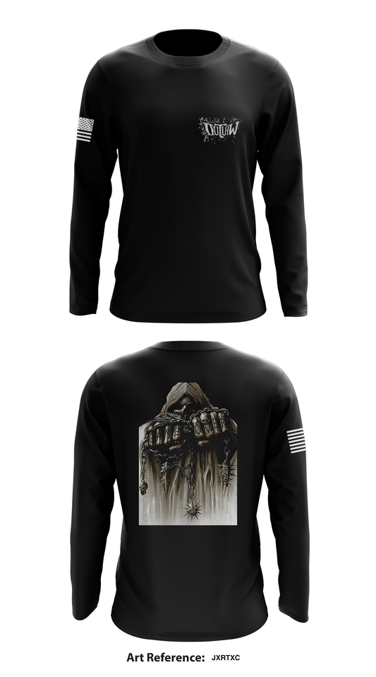 Ares Company Outlaws Store 1 Core Men's LS Performance Tee - jxRtXC