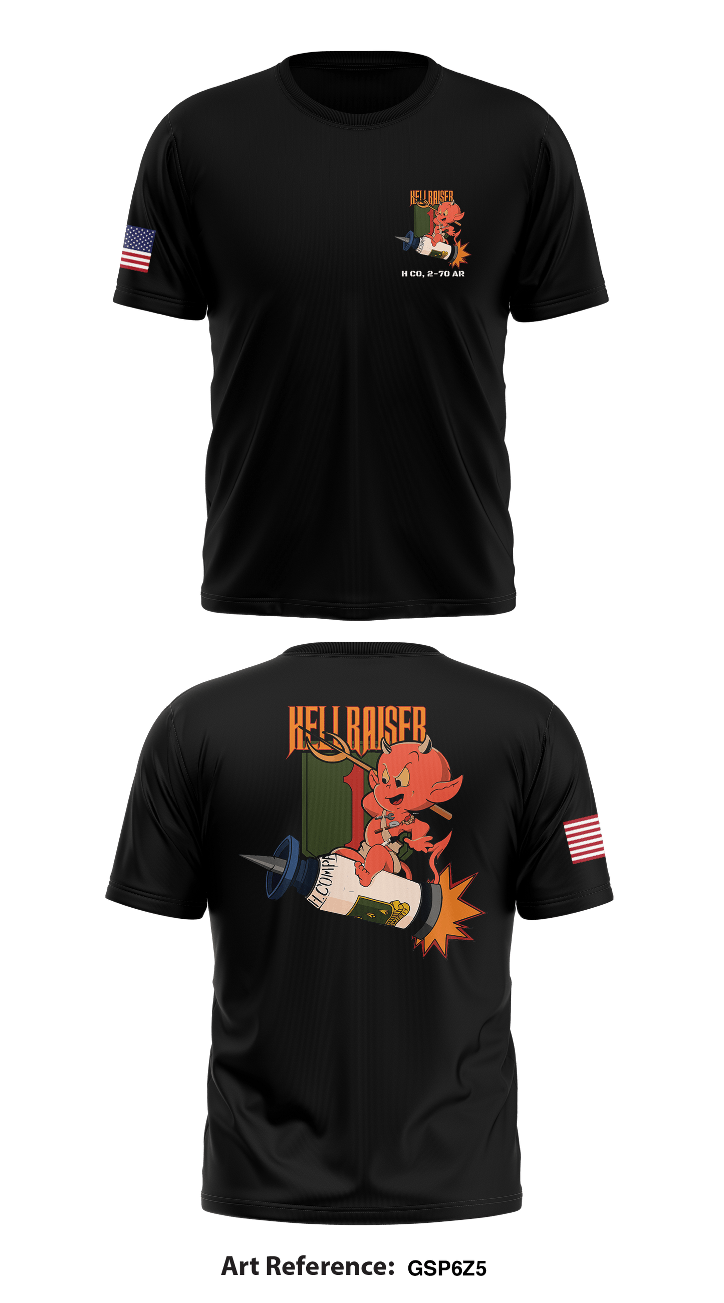 H CO, 2-70 AR  Store 1 Core Men's SS Performance Tee - GsP6z5