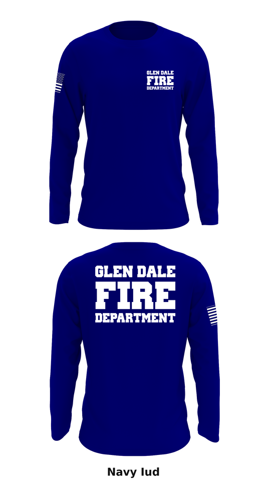GLEN DALE FIRE DEPT Store 1 Core Men's LS Performance Tee - Iud
