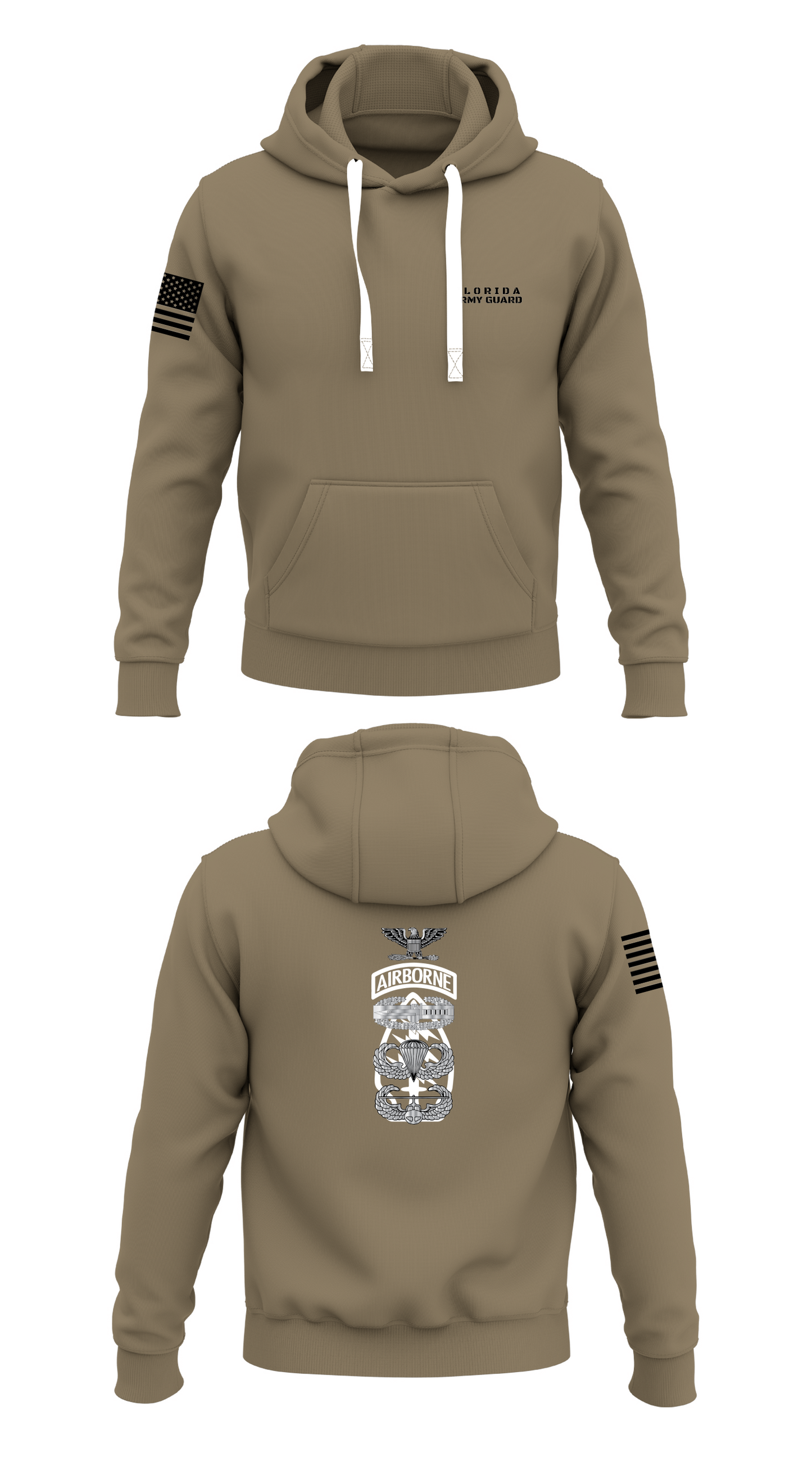 Florida Army Guard  Store 1  Core Men's Hooded Performance Sweatshirt - 46444125087