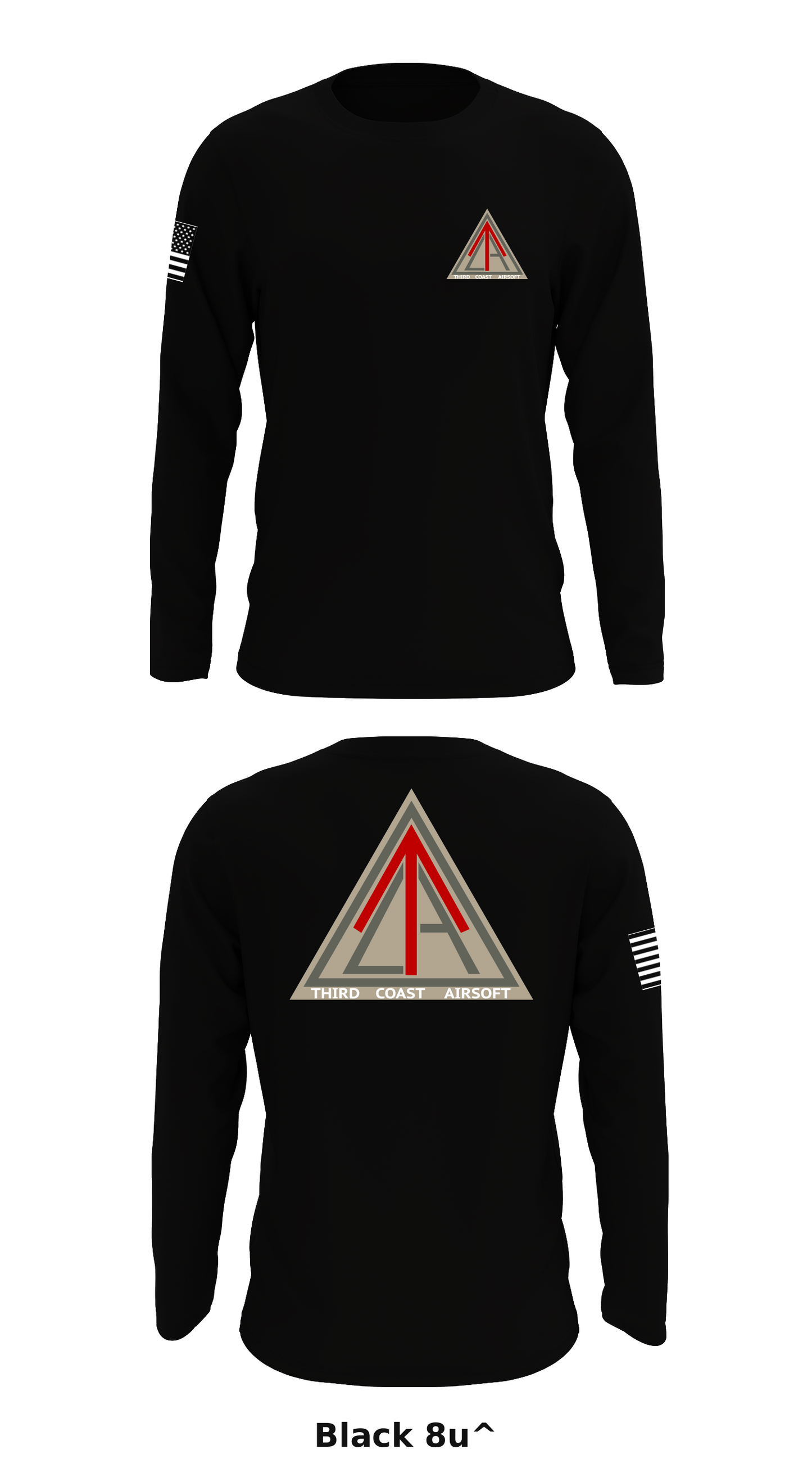 THIRD COAST AIRSOFT Store 1 Core Men's LS Performance Tee - 8u^