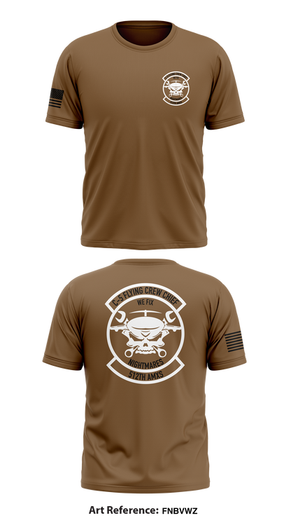 512th amxs Store 1 Core Men's SS Performance Tee - fNbvWz
