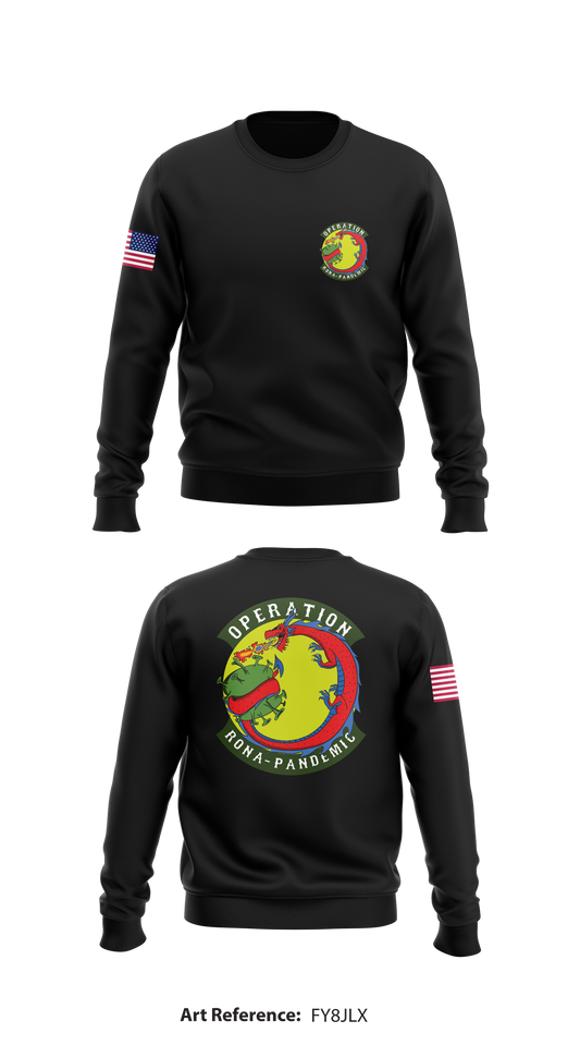 Aviation Security Management Store 1 Core Men's Crewneck Performance Sweatshirt - FY8JLx