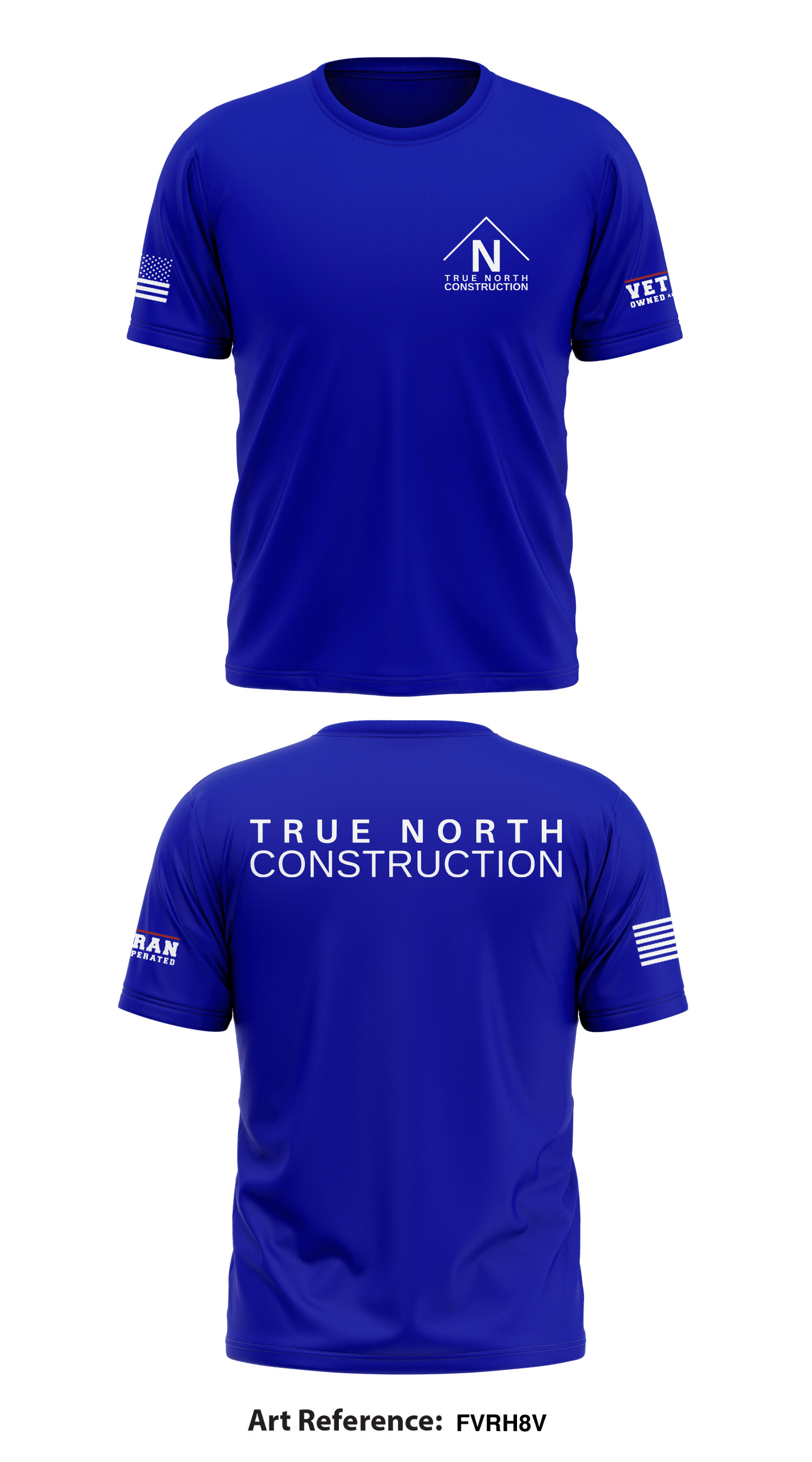 True North Construction Store 1 Core Men's SS Performance Tee - fvrh8v
