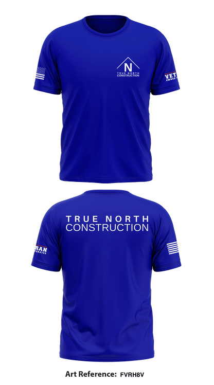 True North Construction Store 1 Core Men's SS Performance Tee - fvrh8v
