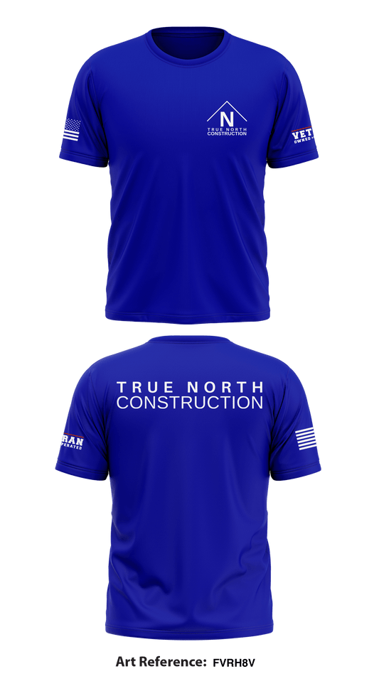 True North Construction Store 1 Core Men's SS Performance Tee - fvrh8v