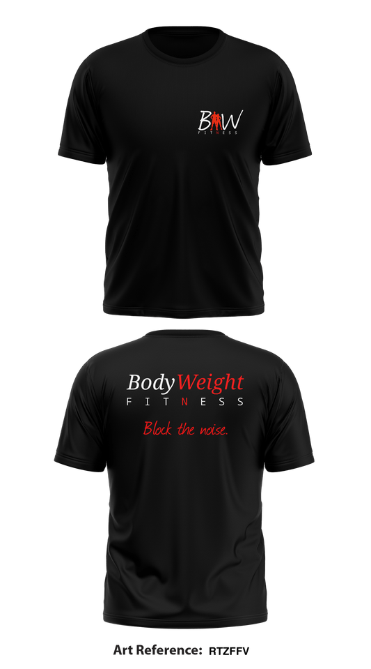 Body Weight Fitness Store 1 Core Men's SS Performance Tee - rTzfFV