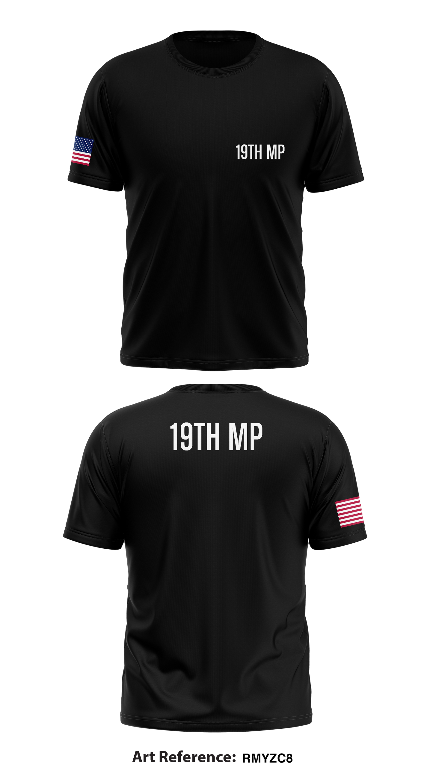 19th Mp Store 1 Core Men's SS Performance Tee - RmyzC8