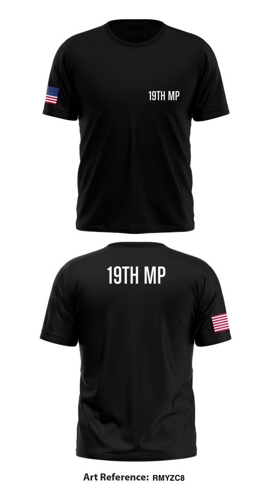 19th Mp Store 1 Core Men's SS Performance Tee - RmyzC8