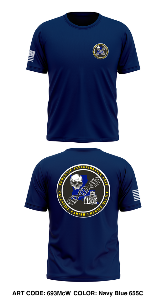 Forensic Investigations Unit Store 1 Core Men's SS Performance Tee - 693McW