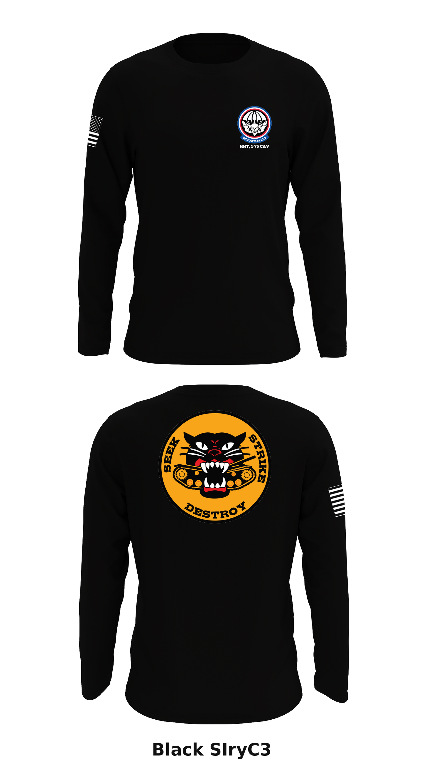 HHT, 1-75 CAV  Store 1 Core Men's LS Performance Tee - SIryC3